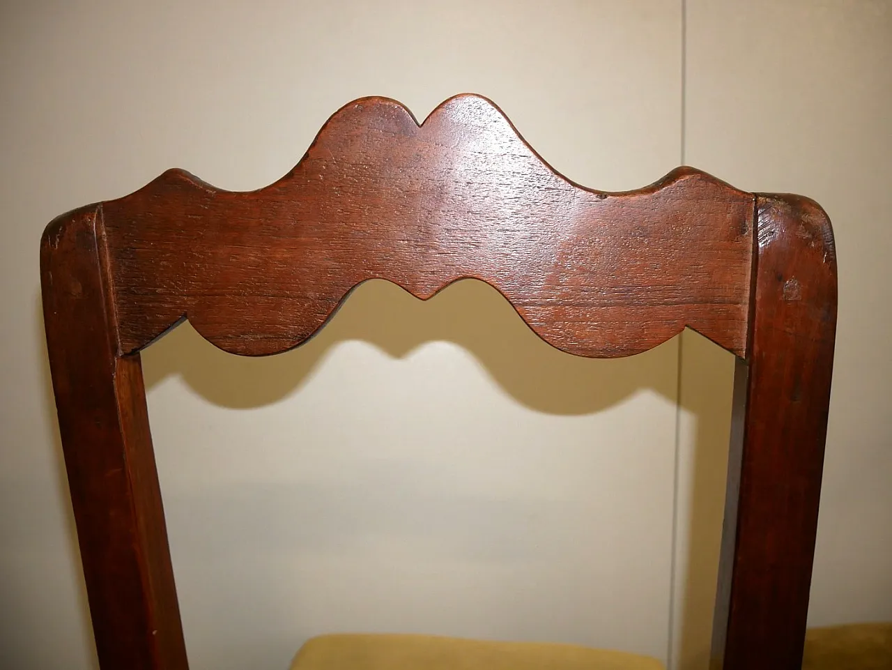 6 sedie in noce, '800 6