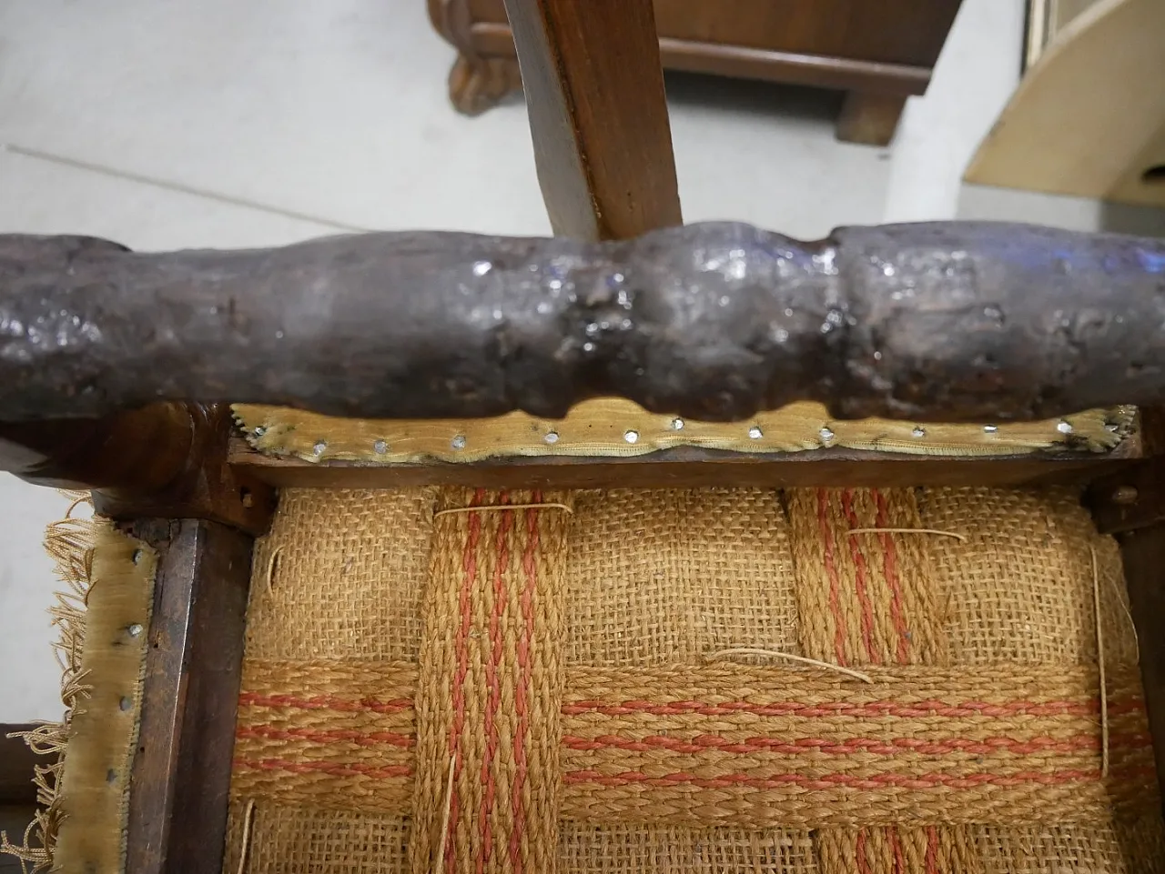 6 sedie in noce, '800 9