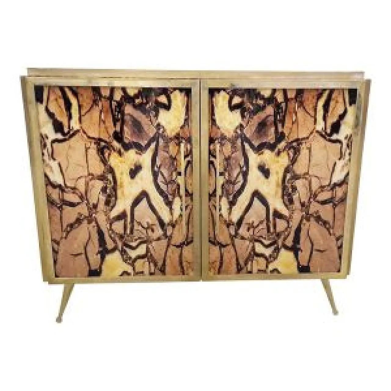 Illuminated glass sideboard, 20th century 3