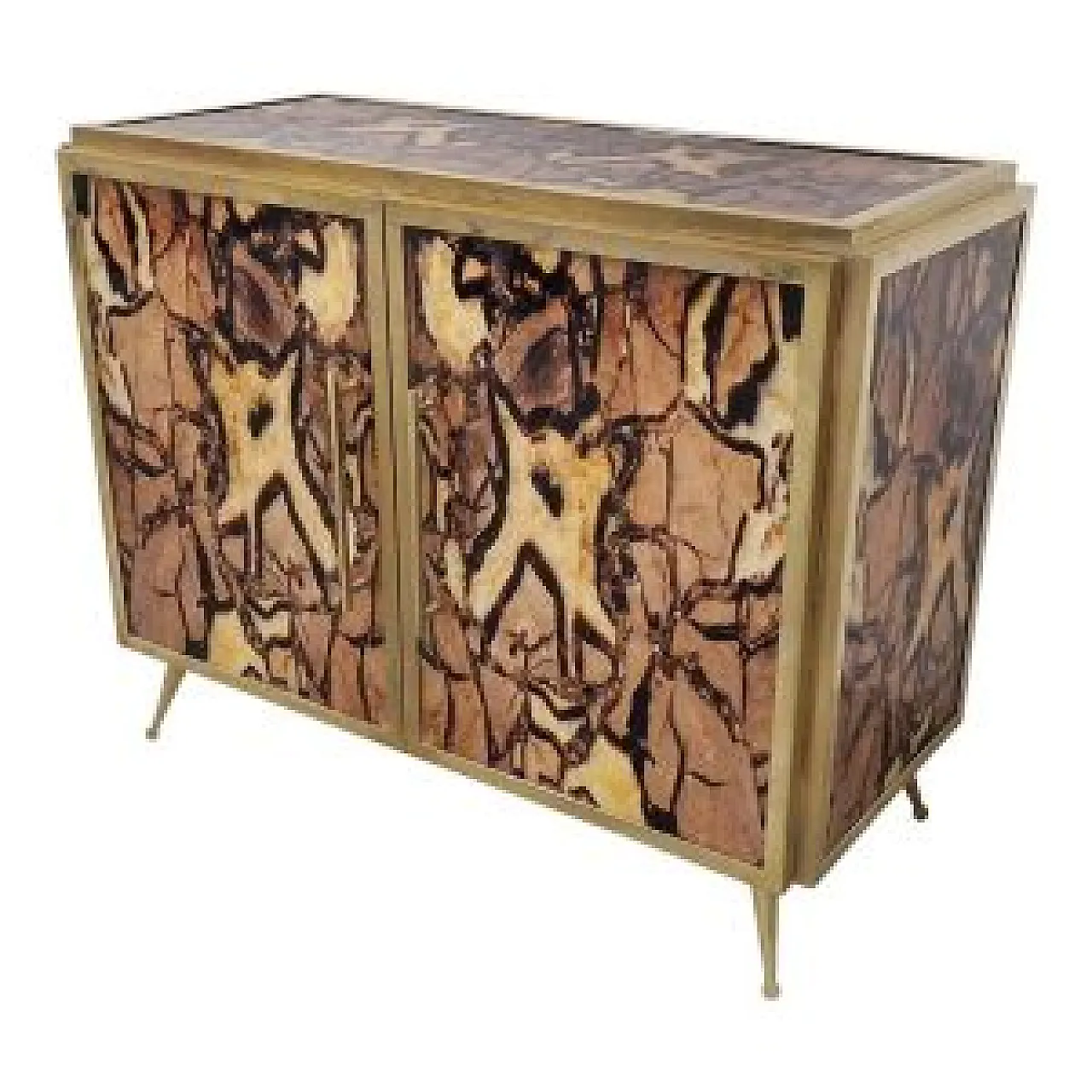 Illuminated glass sideboard, 20th century 6