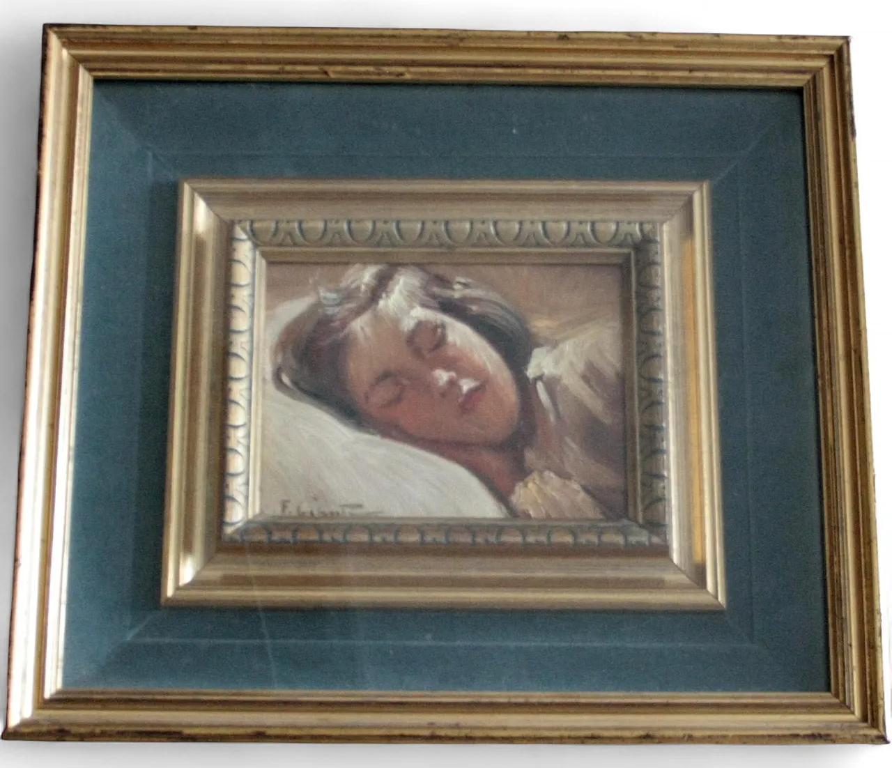 Sleeping Child by Francesco Galante, 20th century 12