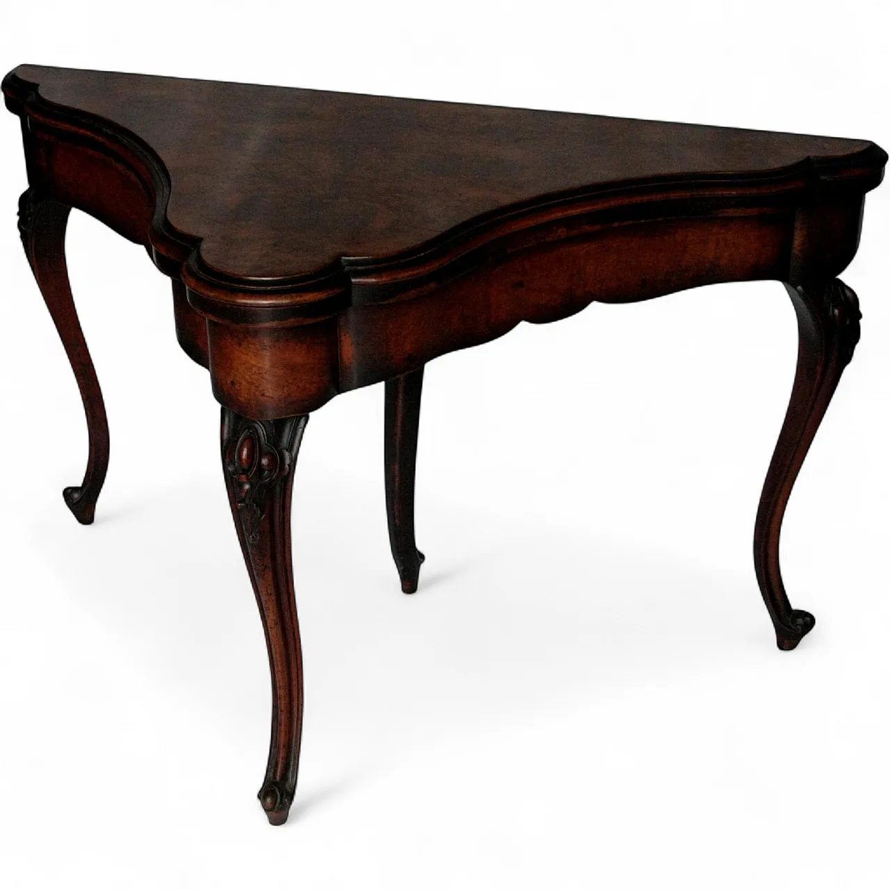 Console English gaming table, late 18th century 16