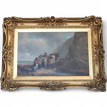 The Mussel Gatherers on the South Cost, 19th century