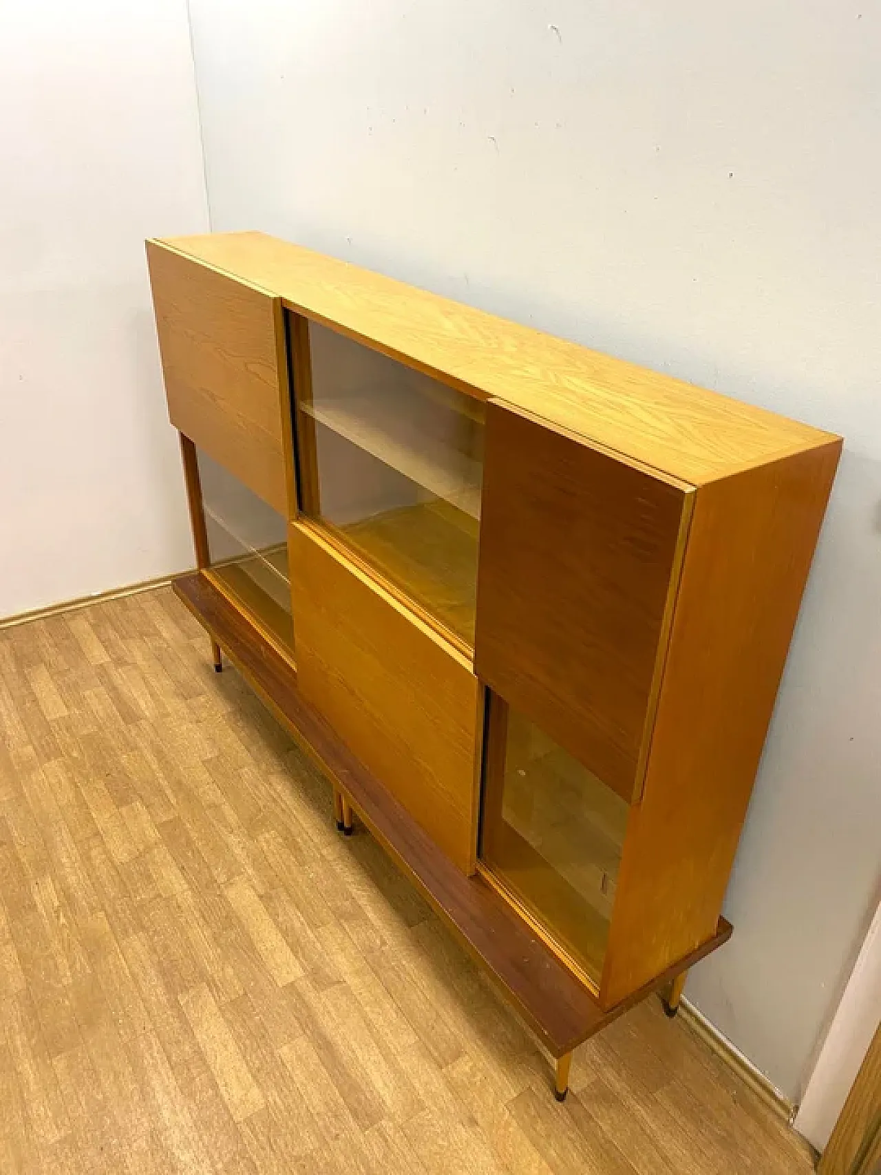 Libreria a mobile in stile Bruxelles di metà secolo, anni '60 3