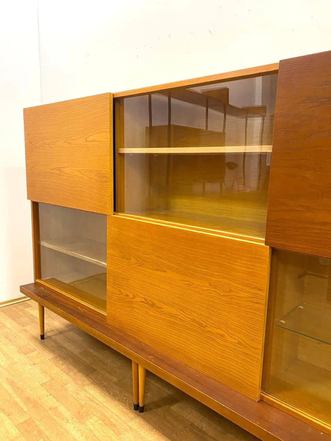 Libreria a mobile in stile Bruxelles di metà secolo, anni '60 4