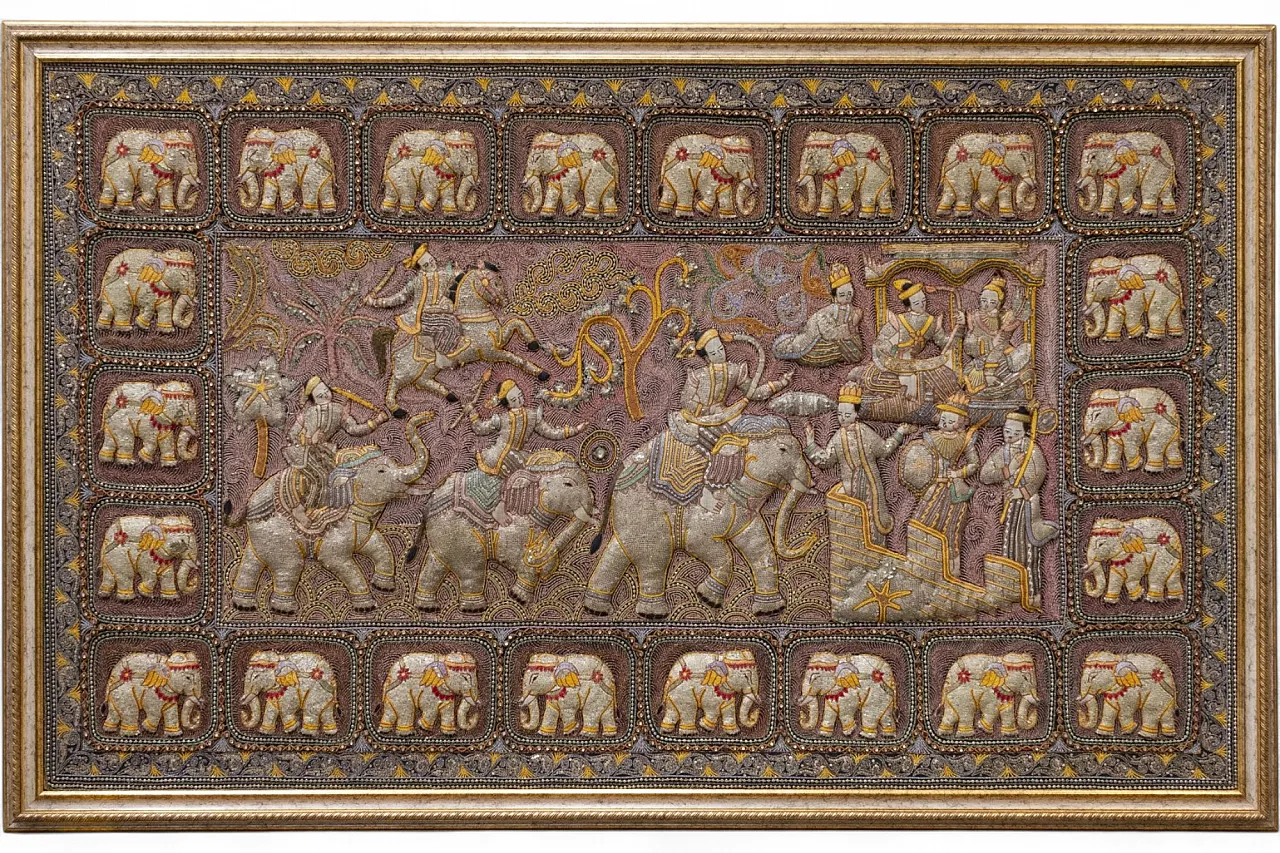 Kalaga Tapestry, mid-20th century 12