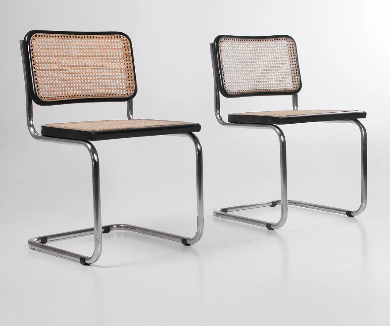Coppia di sedie Cesca di Marcel Breuer, anni '70 1