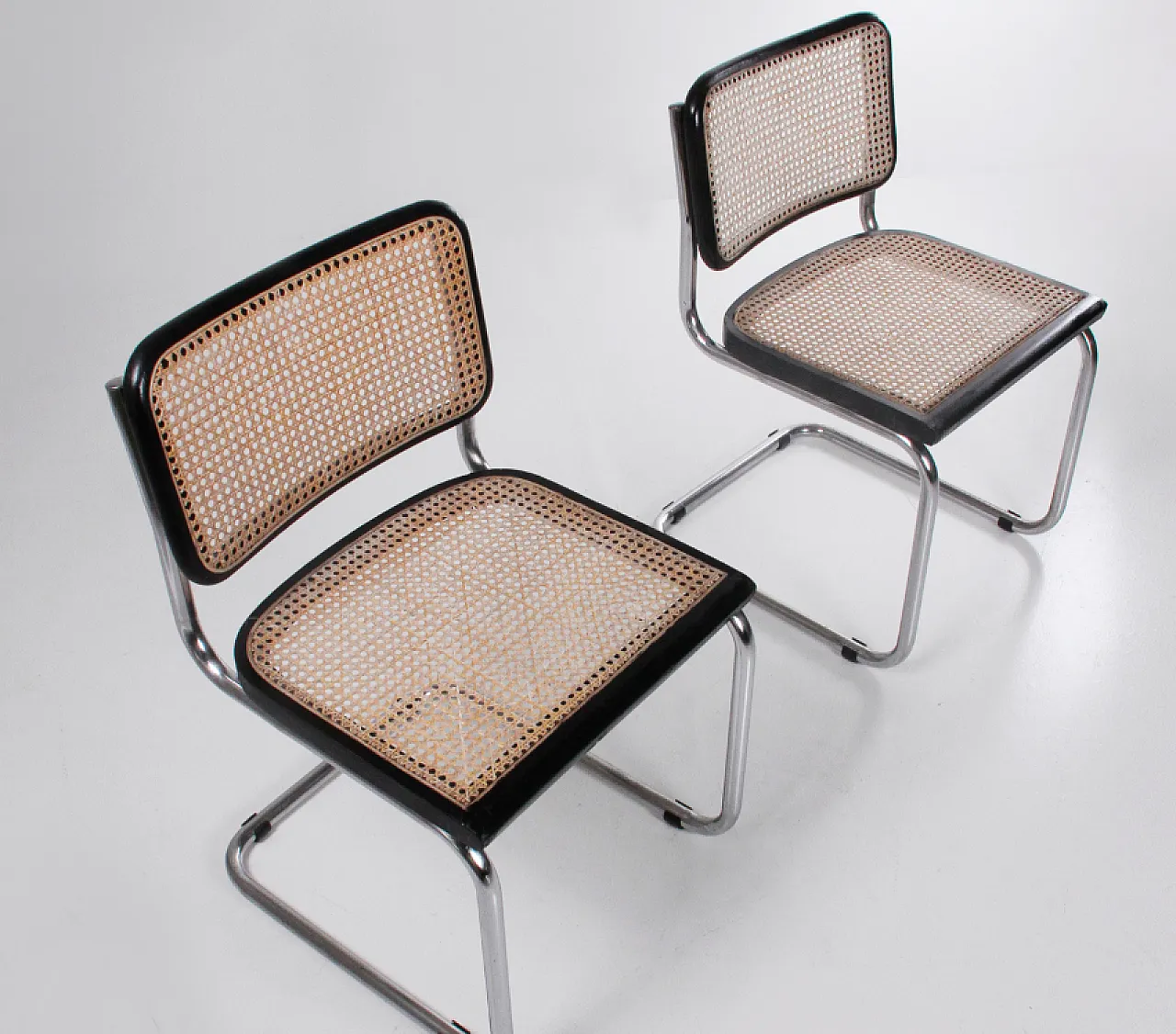 Coppia di sedie Cesca di Marcel Breuer, anni '70 2