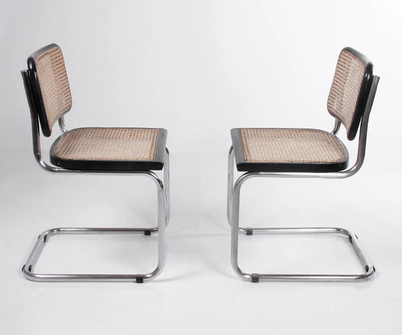 Coppia di sedie Cesca di Marcel Breuer, anni '70 4