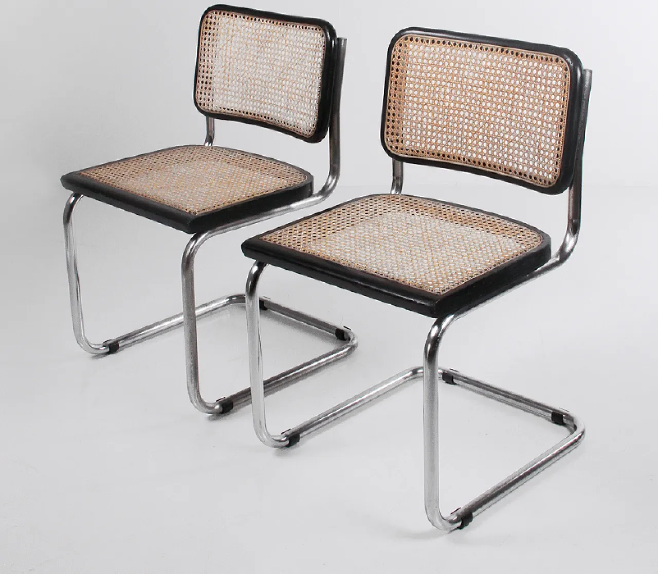 Coppia di sedie Cesca di Marcel Breuer, anni '70 8
