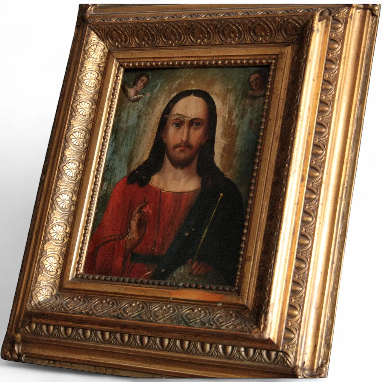 Orthodox icon Christ Pantocrator, 18th century 11