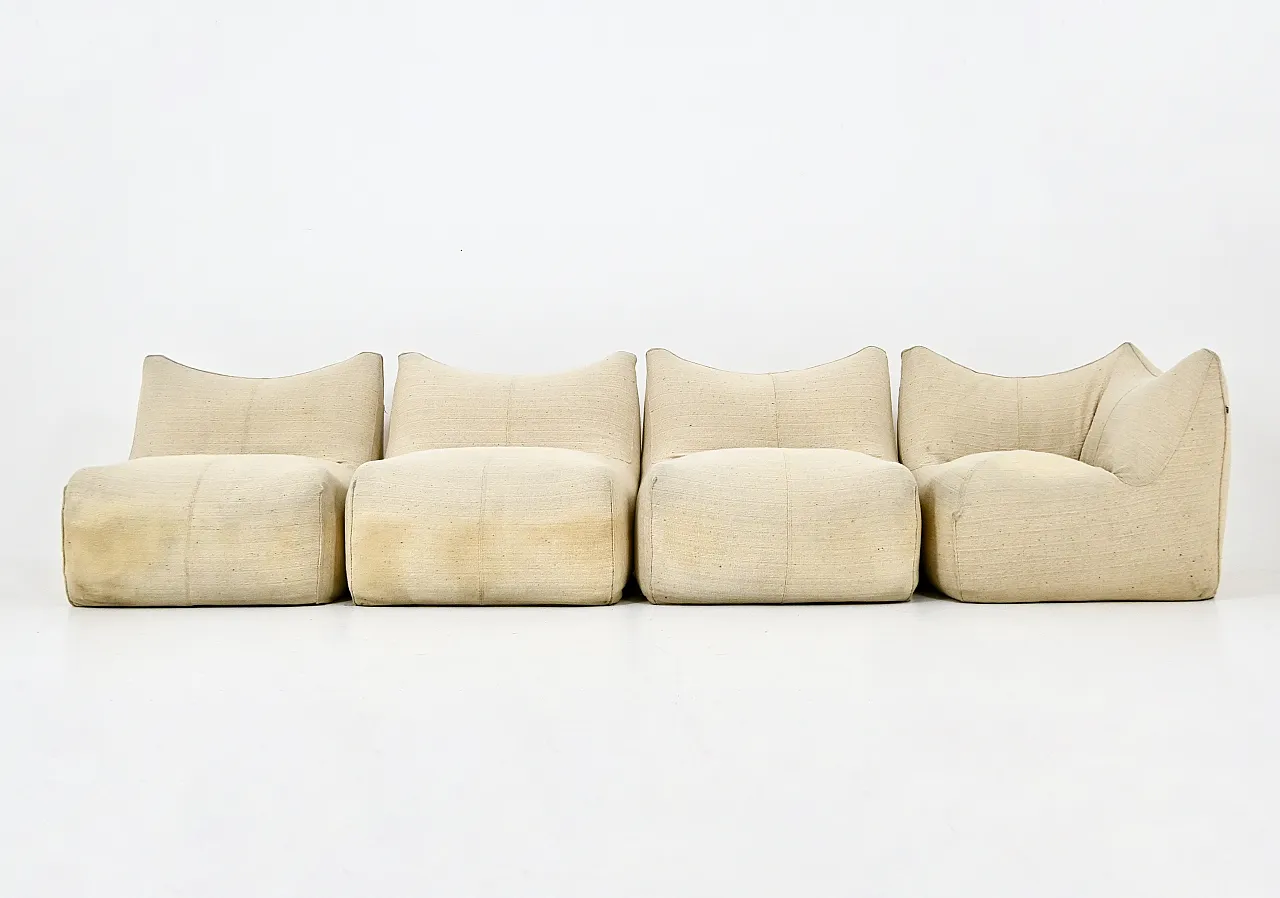 “Le Bambole” Modular Sofa by Mario Bellini for B&B Italia, 1970s 3