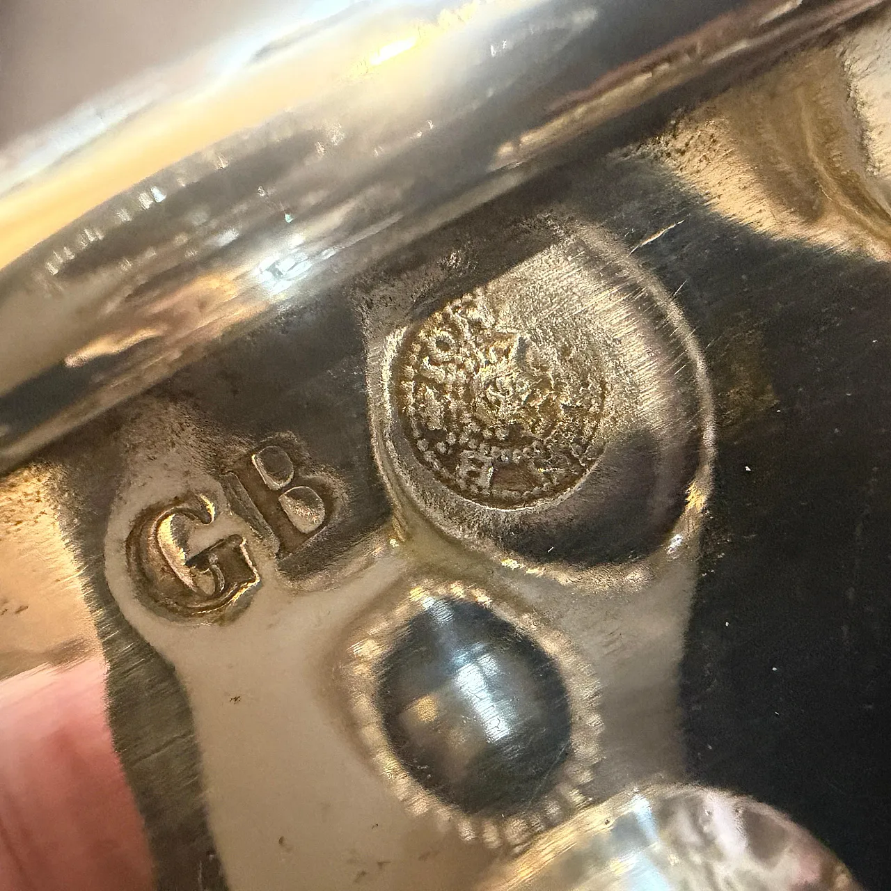 Mid-Century Modern silver plated hammered wine cooler, 1970s 6