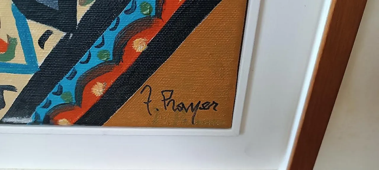 Natura morta di Franco Prayer, olio su tela, '900 7