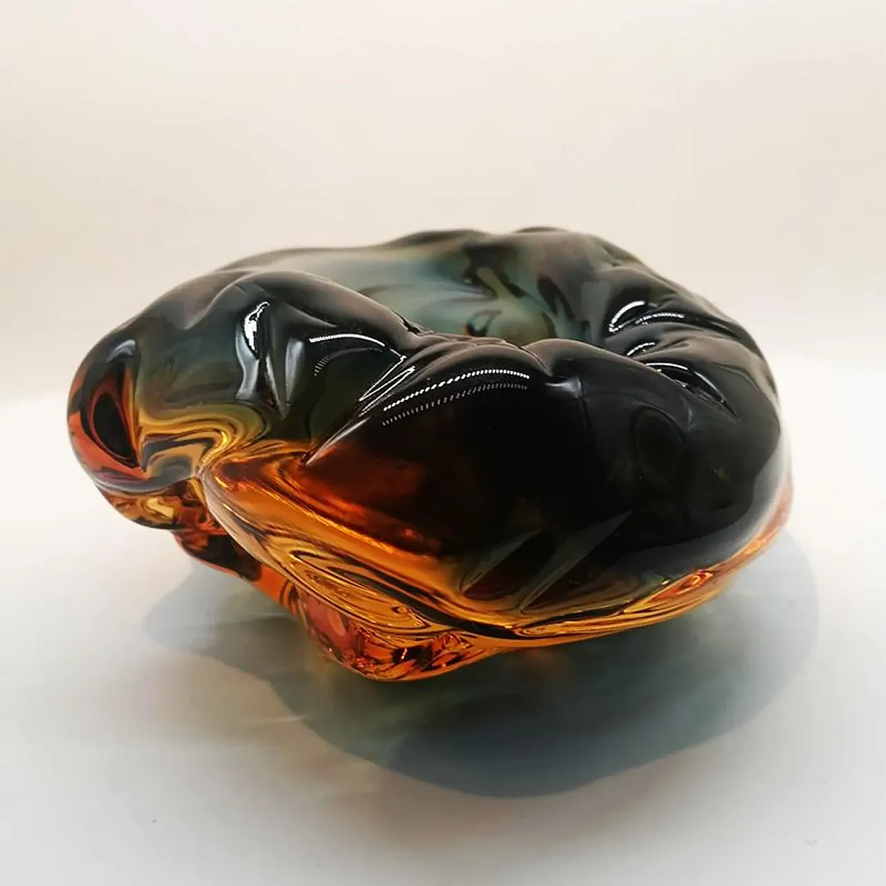 Ashtray hand-blown and handcrafted in Murano glass, 1950s 3