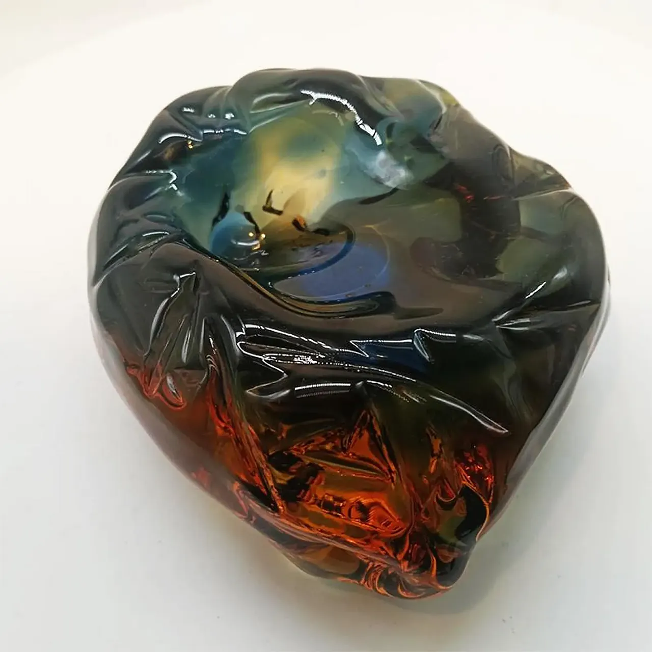 Ashtray hand-blown and handcrafted in Murano glass, 1950s 6