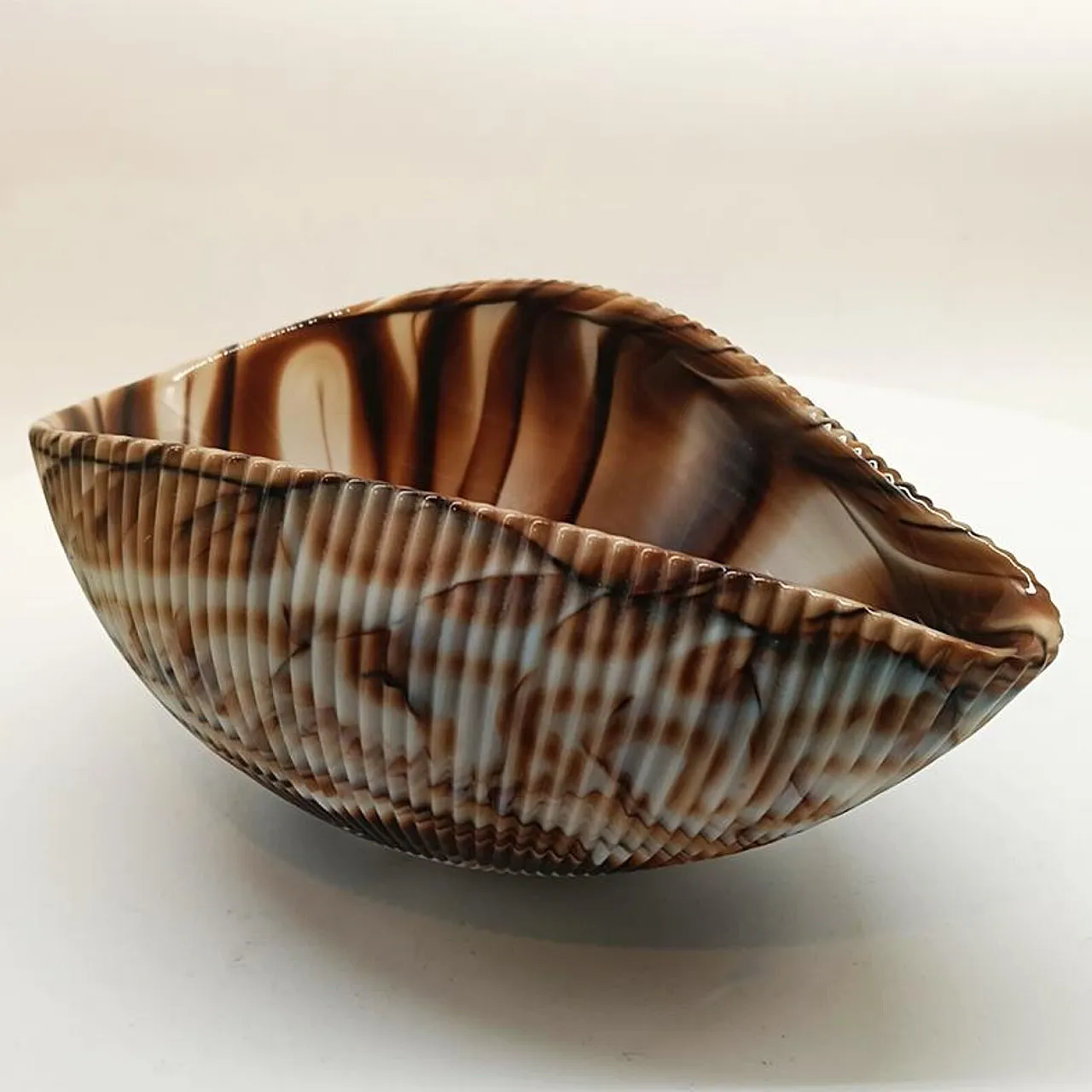 Posacenere in vetro artistico di Murano lavorato a mano, anni '70 2