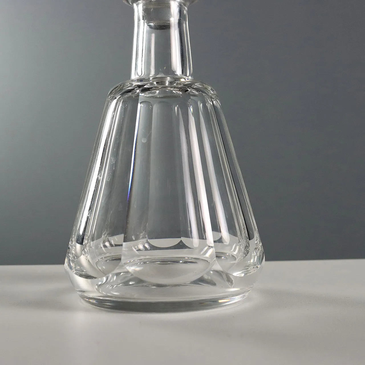 Baccarat Manufacture crystal bottle, 20th century 4