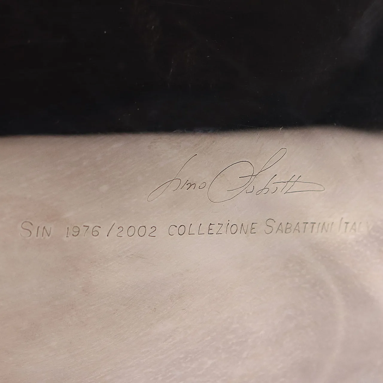 Sin 1976/2002 vase by Lino Sabattini, 2000s 7