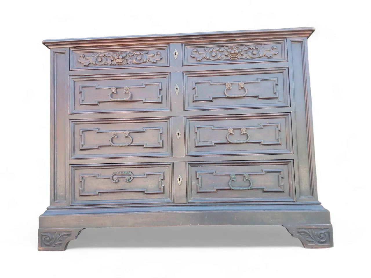 Cassettone Canterano in noce, primi '900 4