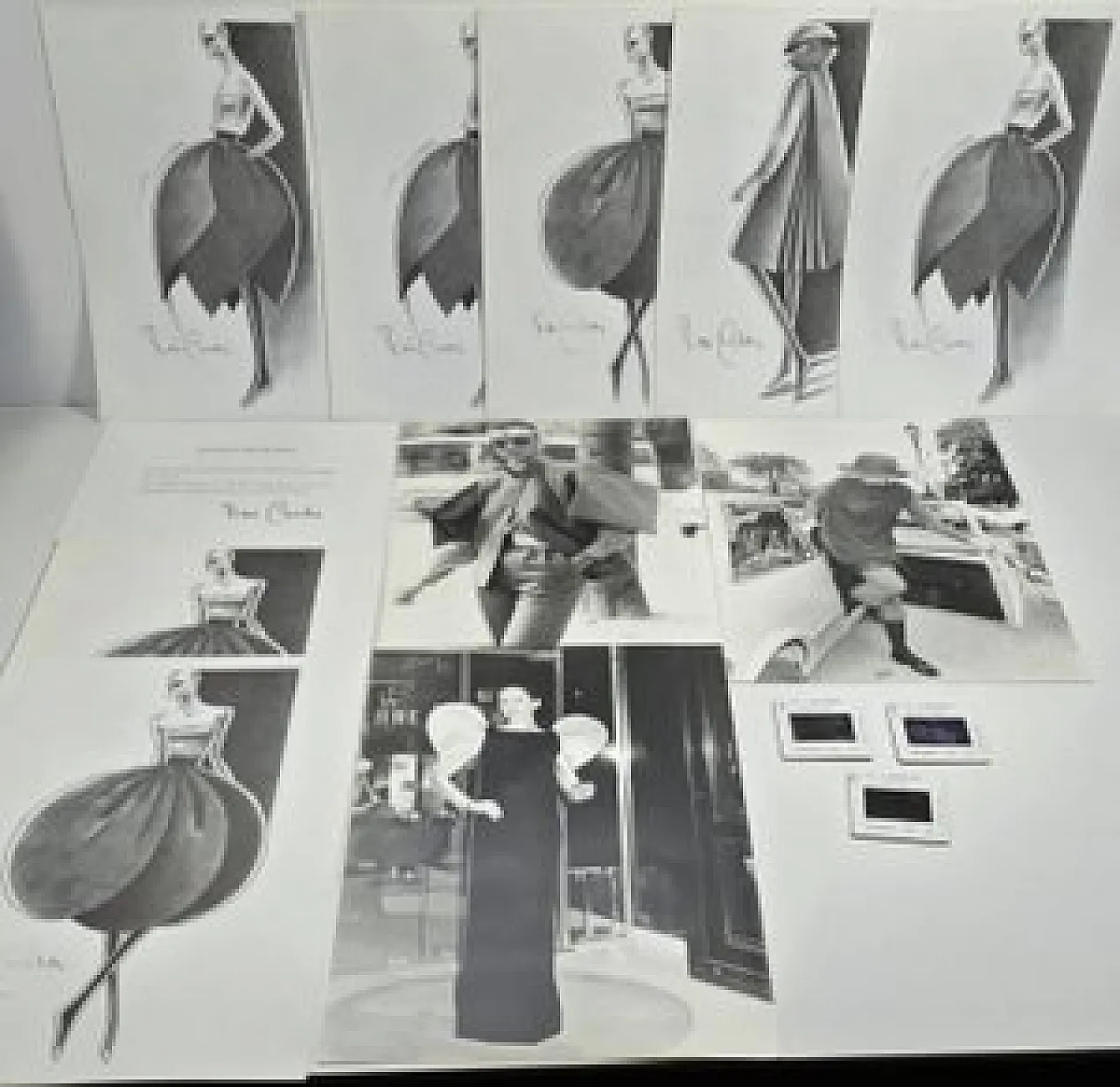 Pierre Cardin Les Sculptures Vivantes – Archive Set, 80s 2