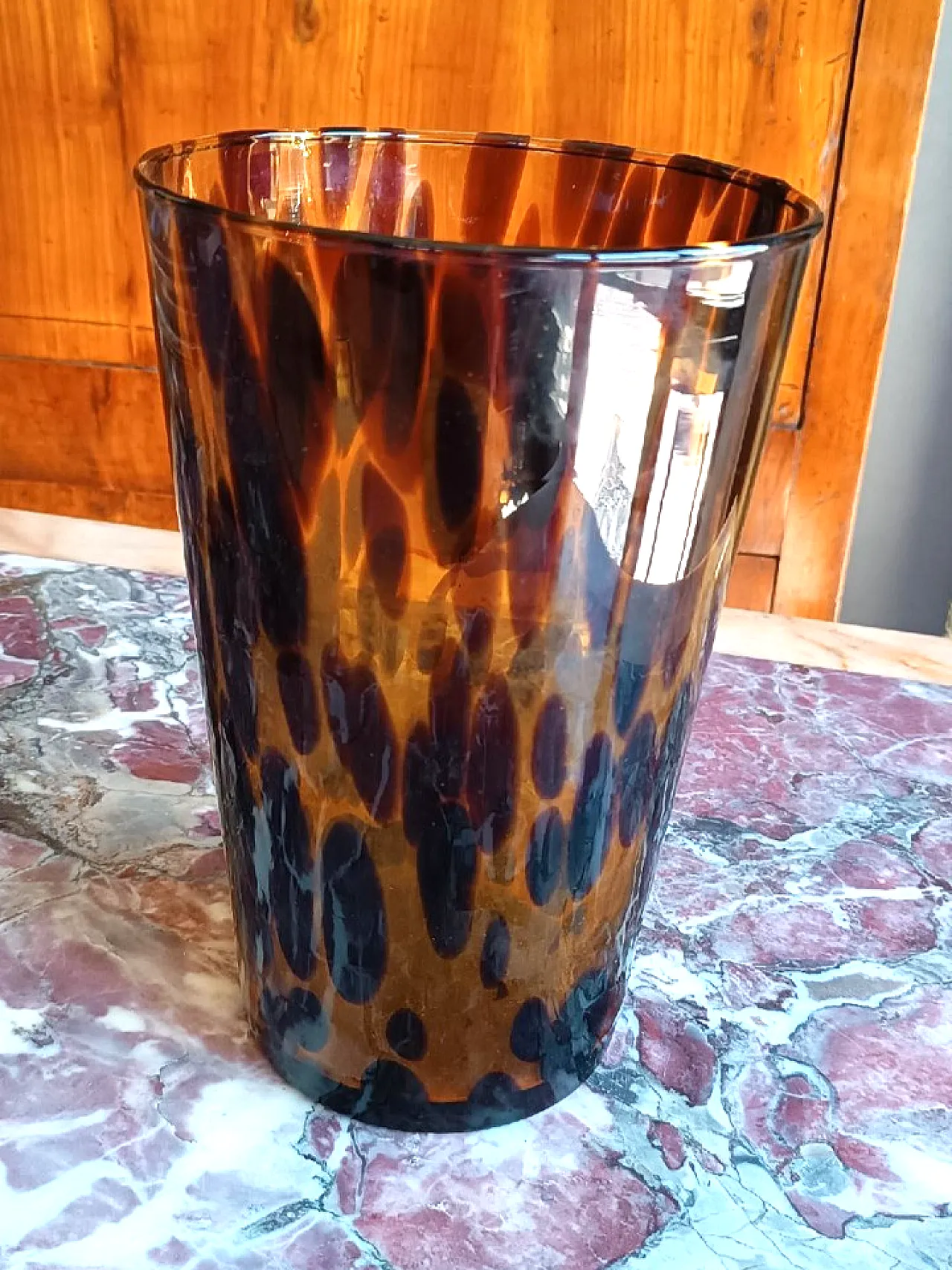 Spotted Murano glass vase, 1970s 2