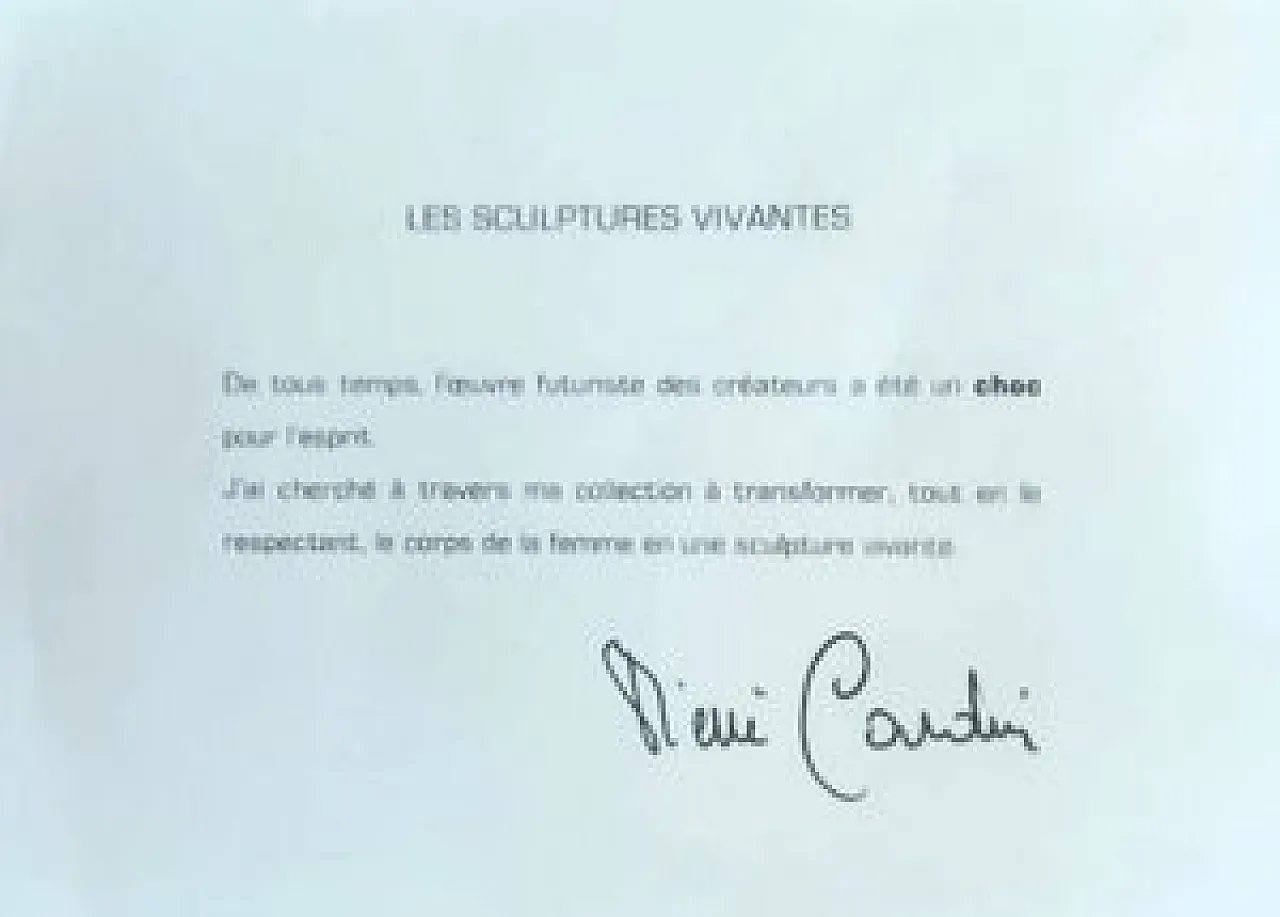 Pierre Cardin Les Sculptures Vivantes – Archive Set, 80s 11