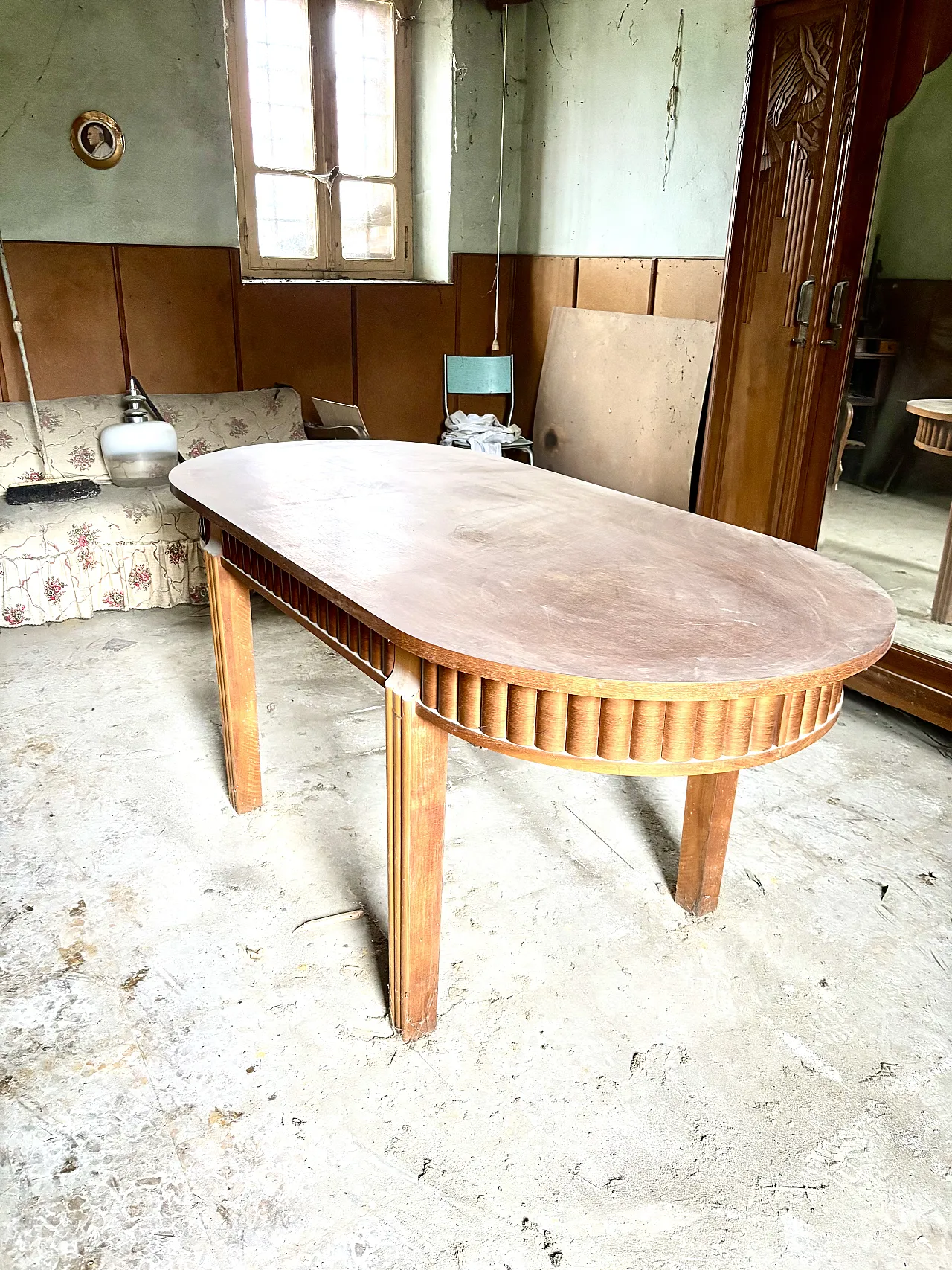 Art deco table, late 19th century 5