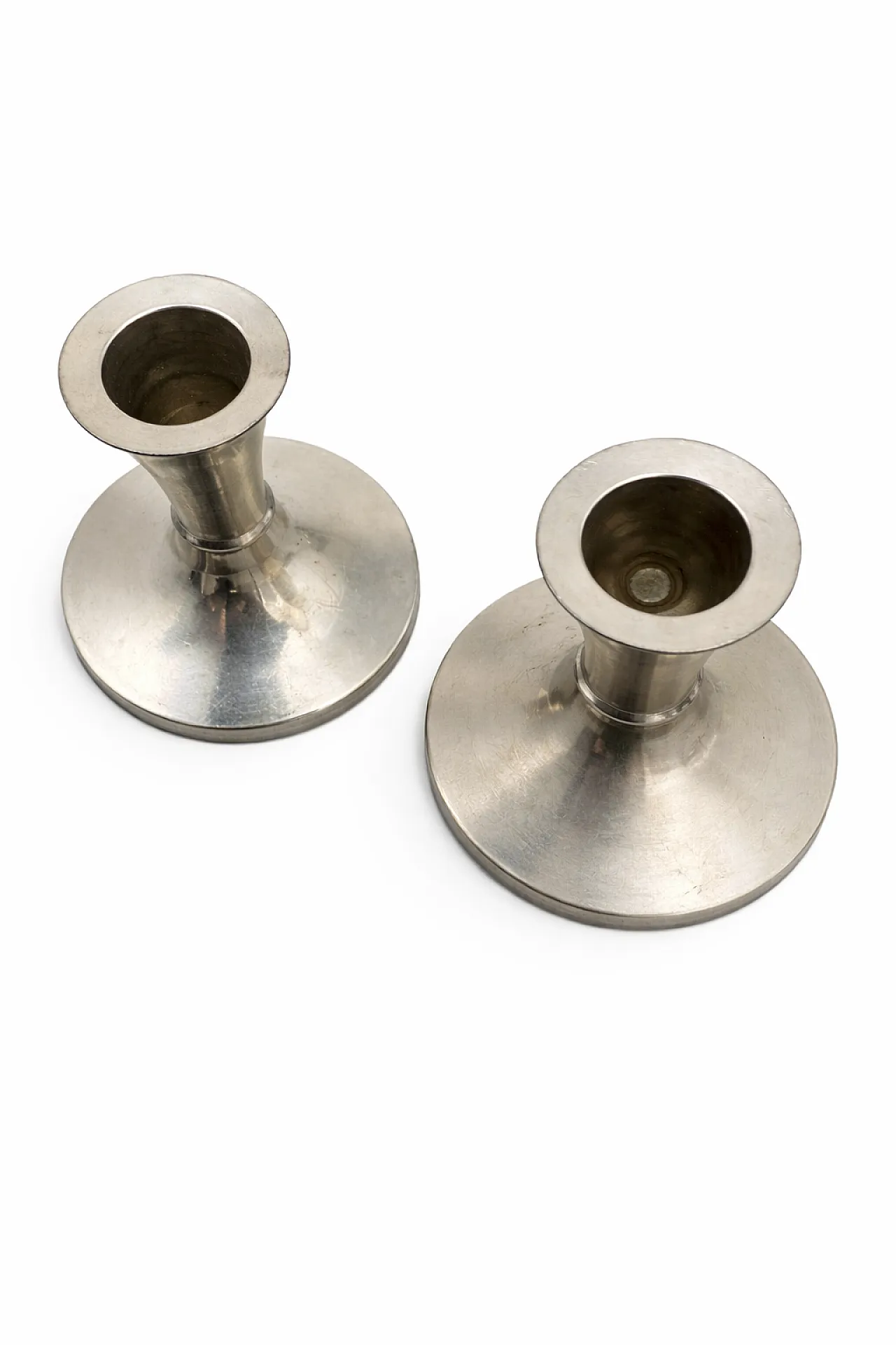 Pair of Just Andersen Candle Holders Mod. 2729, Danish, 50s 4