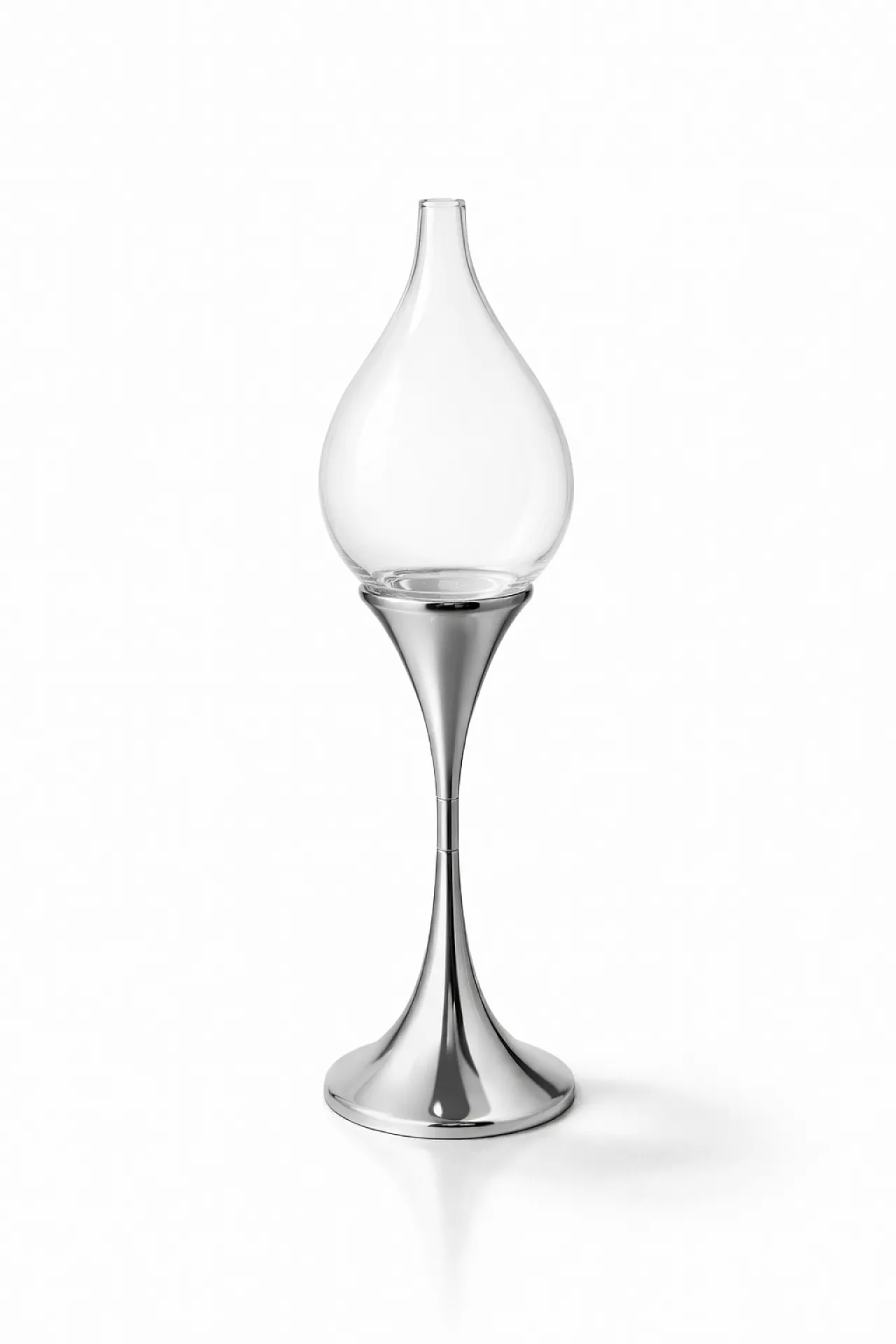 Clear Drops Oil Lamp by Freddie Andersen W. Germany, 1970s 2