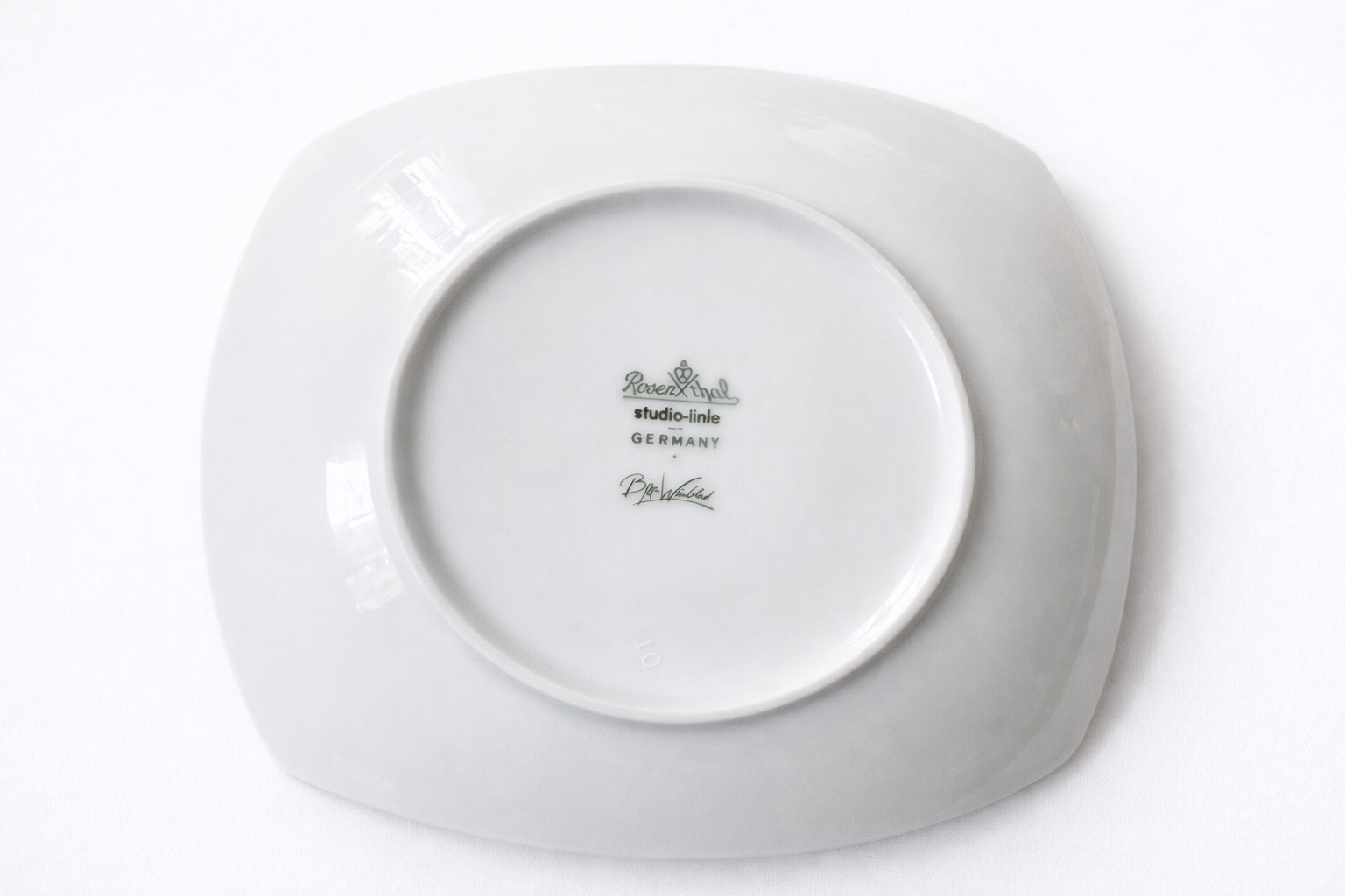 Plate by Bjørn Wiinblad for Rosenthal Studio-Line Germany, 70s