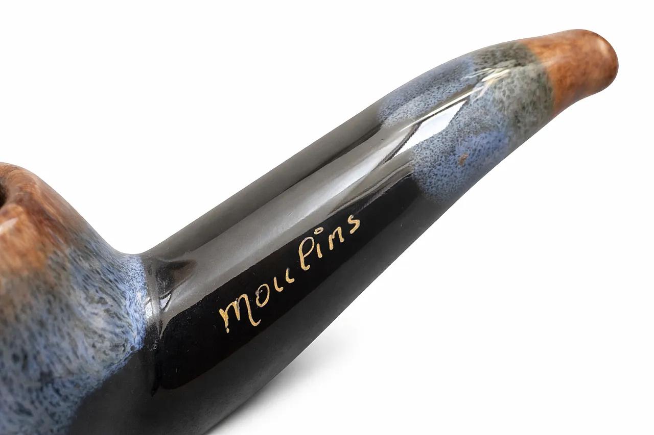 Moulin's Pipa ashtray French Grès Flammé Ceramics, 70s 3