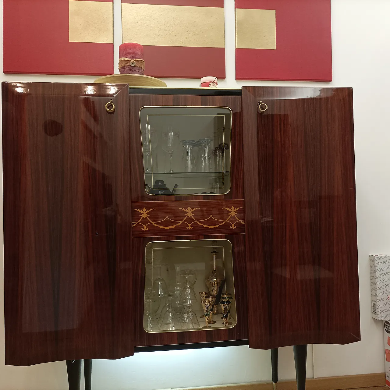 Mid-century display case 1