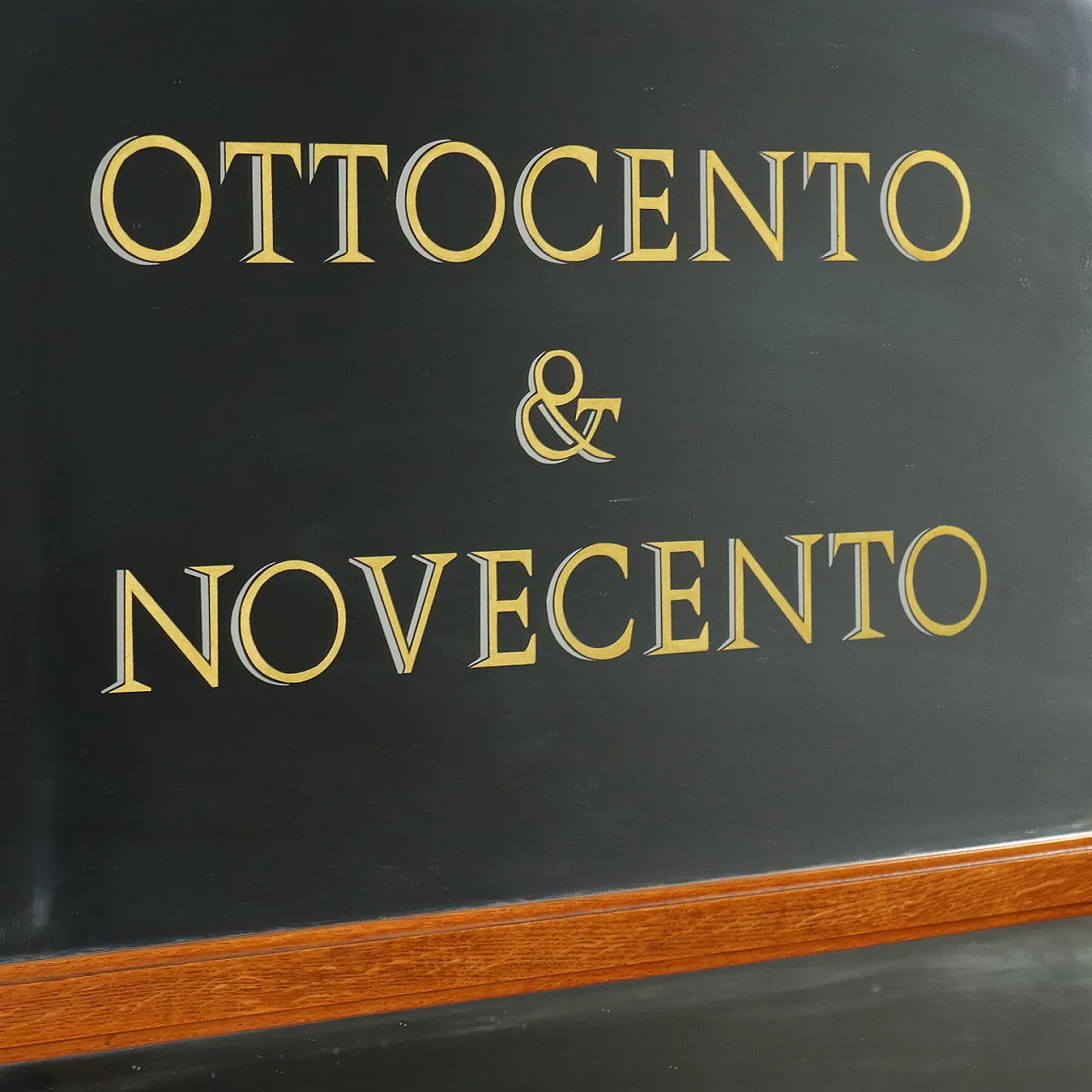 Specchiera in rovere, '900 3