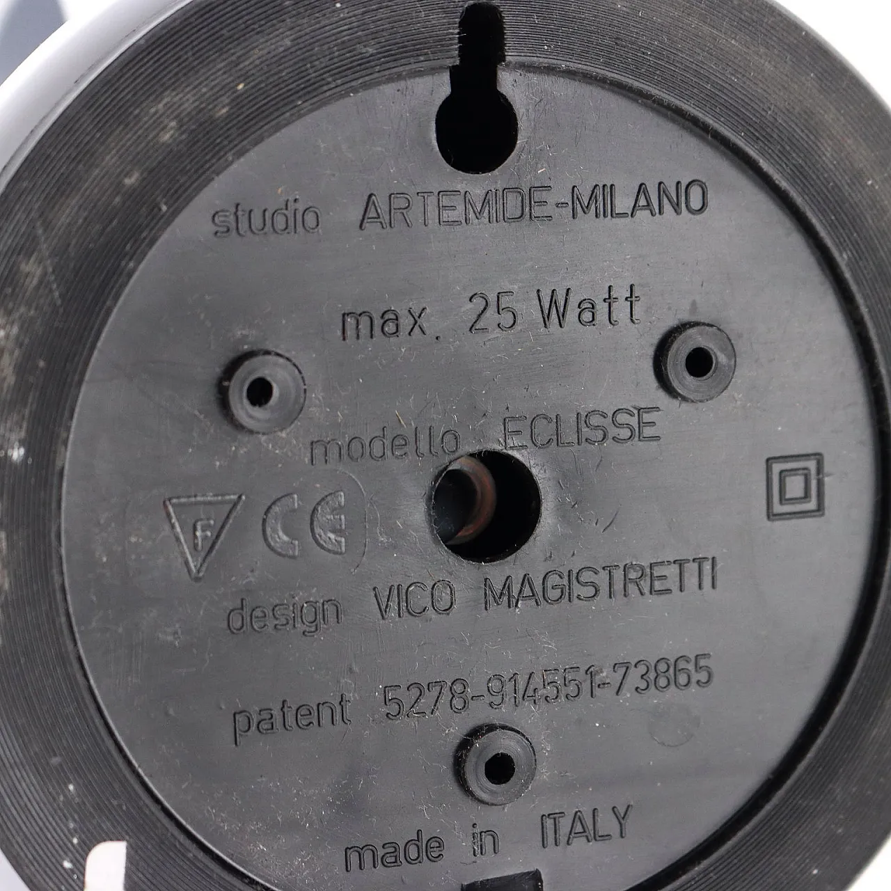 Eclisse lamp by Vico Magistretti for Artemide, late 20th century 7