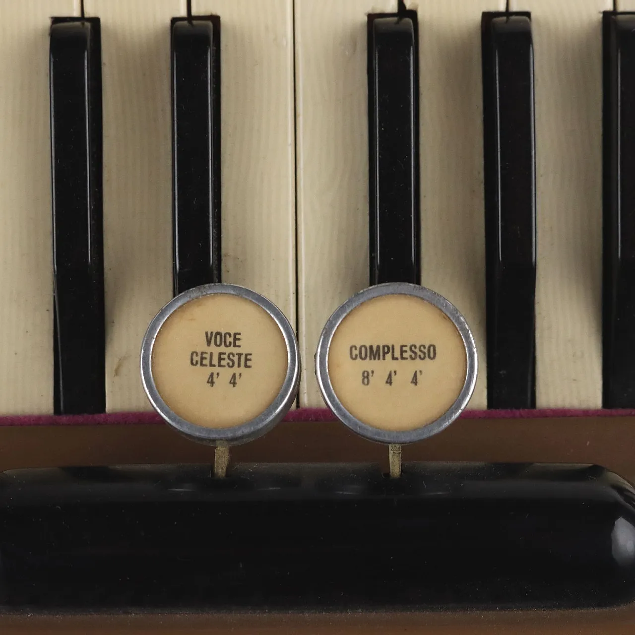 Vintage Scandalli Accordion 34/75 Bakelite Italy 1950s 4