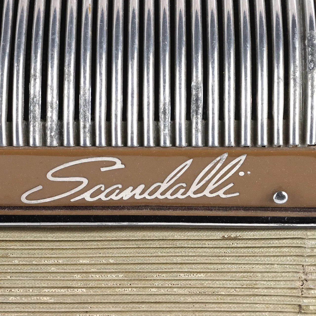Vintage Scandalli Accordion 34/75 Bakelite Italy 1950s 5