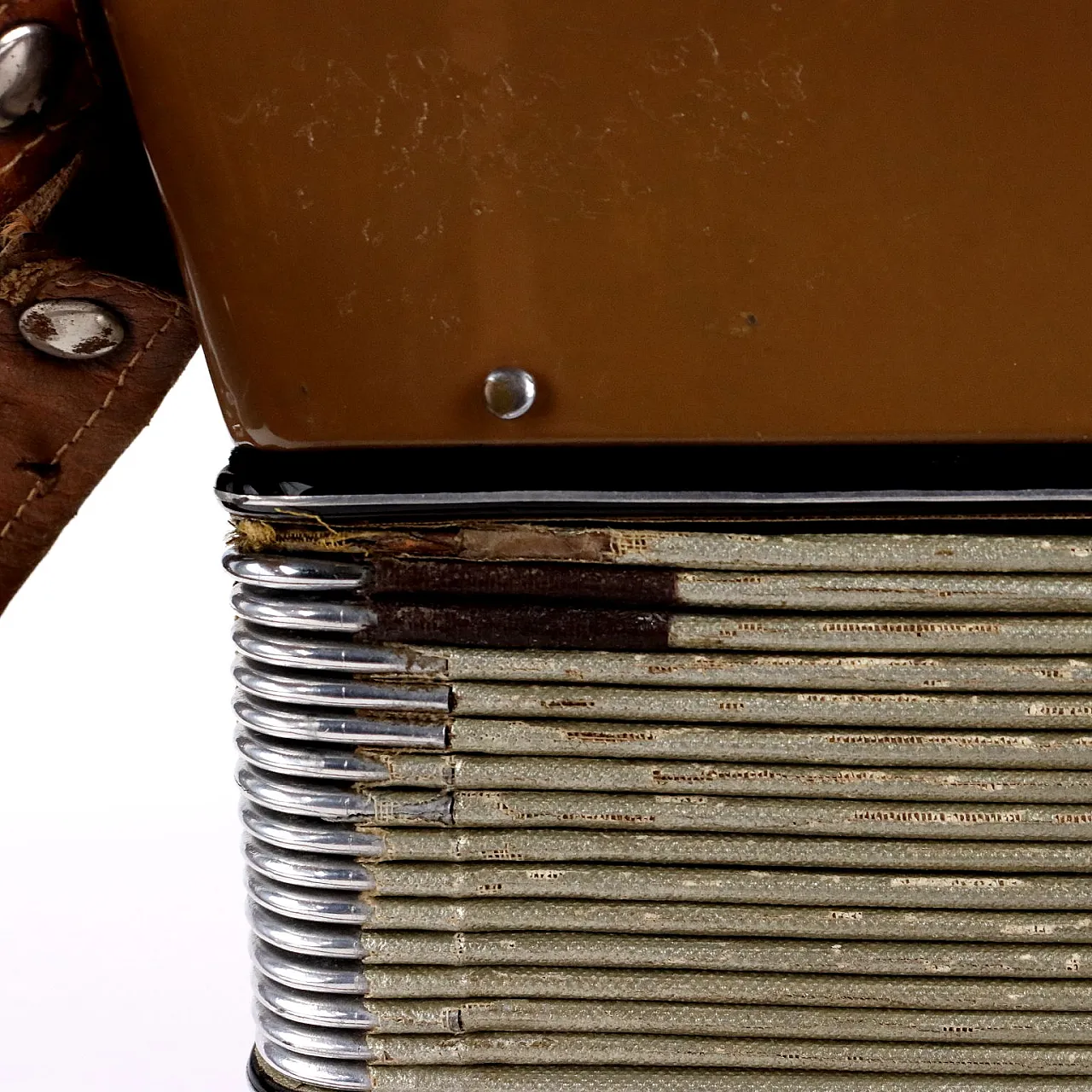 Vintage Scandalli Accordion 34/75 Bakelite Italy 1950s 8