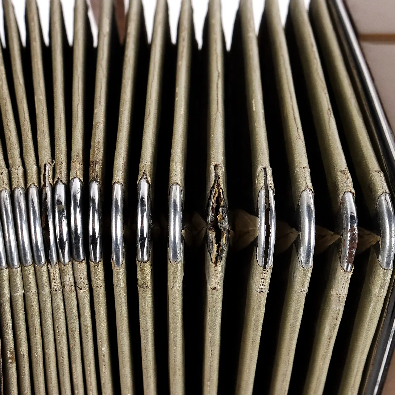 Vintage Scandalli Accordion 34/75 Bakelite Italy 1950s 10