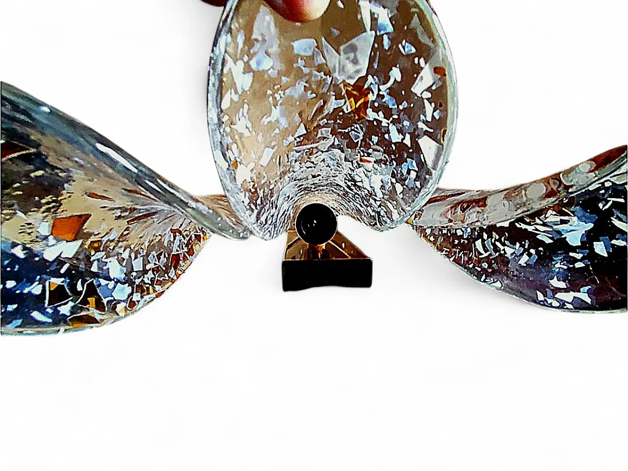 Lampada in Vetro di Murano realizzata a mano, anni '60 11