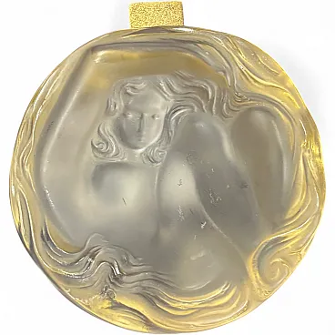 Porta cipria gioie Daphne in cristallo di Lalique France, anni '20