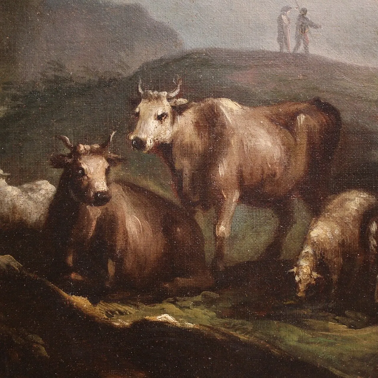 Italian painting, landscape, 18th century 11