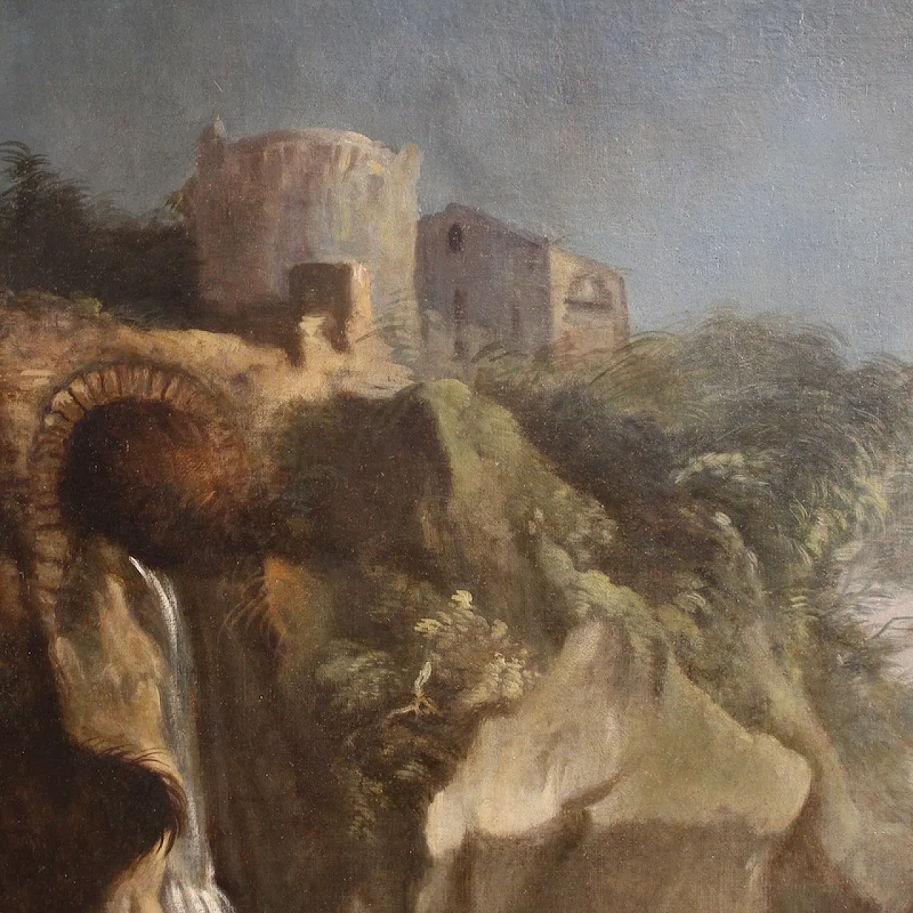 Italian painting, landscape, 18th century 13