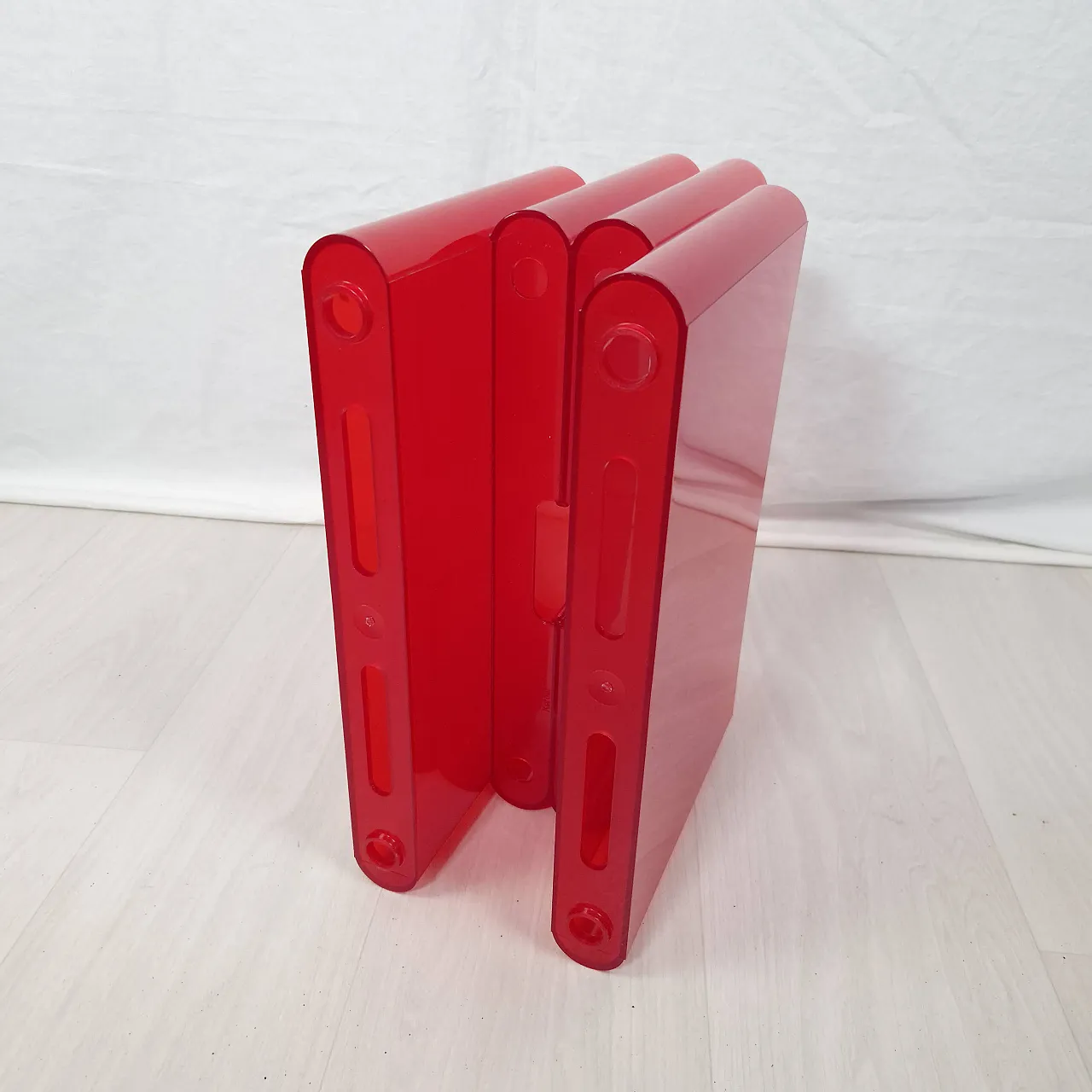 Magazine rack  by Giotto Stoppino for Kartell, 90s 6