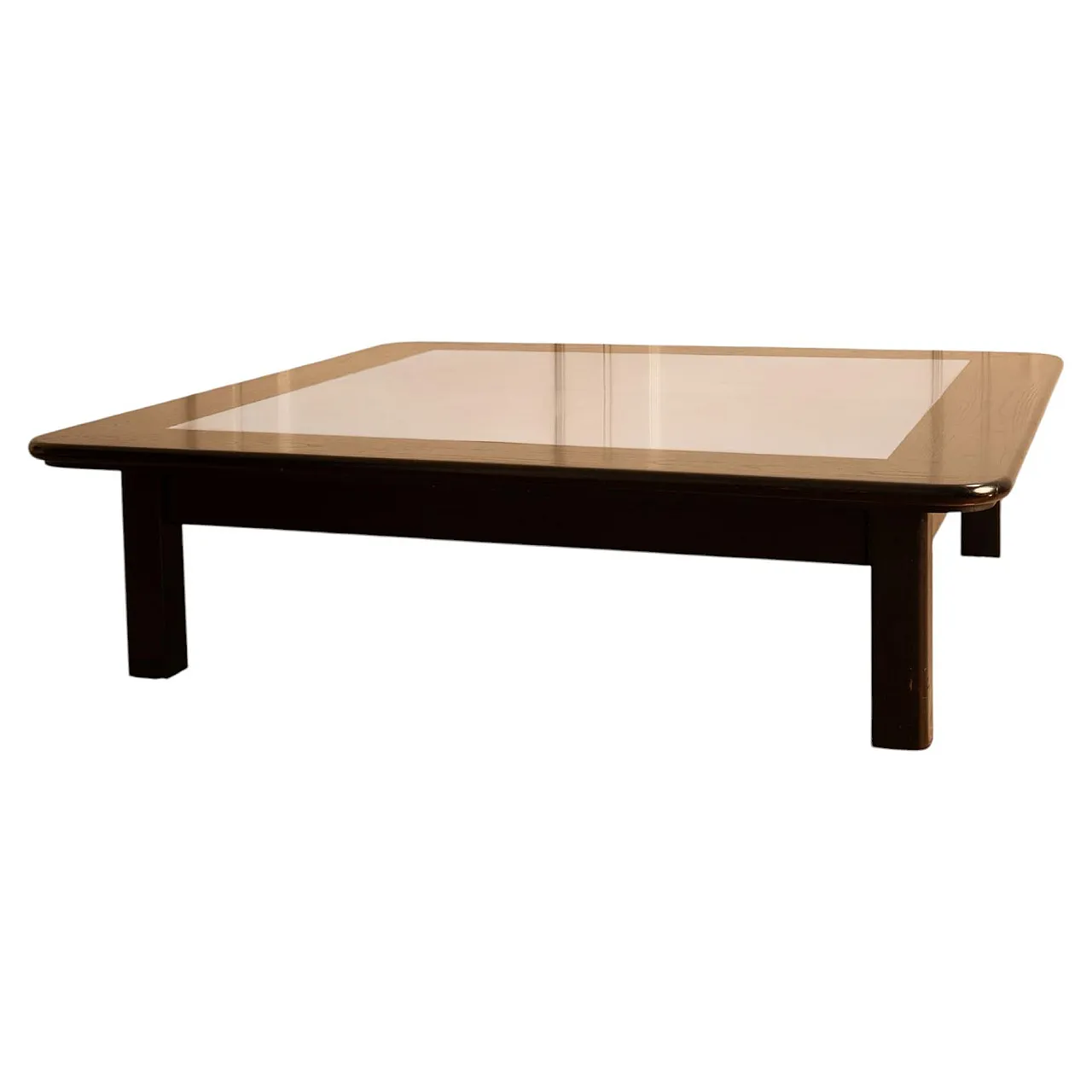 Wood and metal coffee table, late 20th century 1