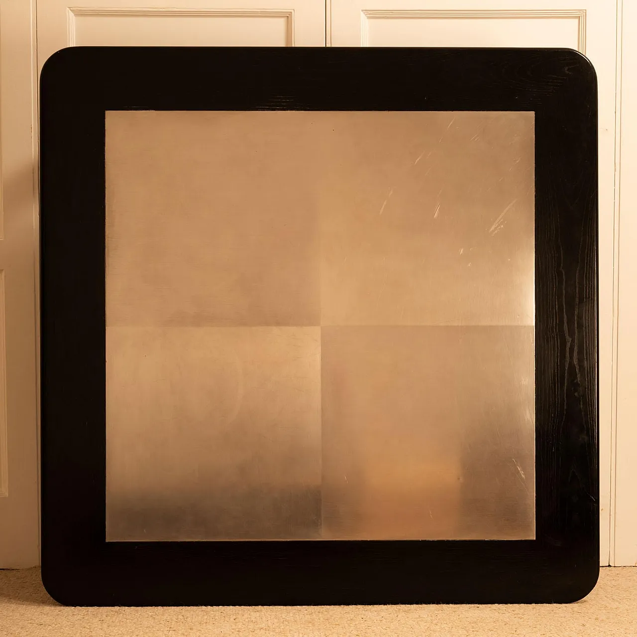 Wood and metal coffee table, late 20th century 4