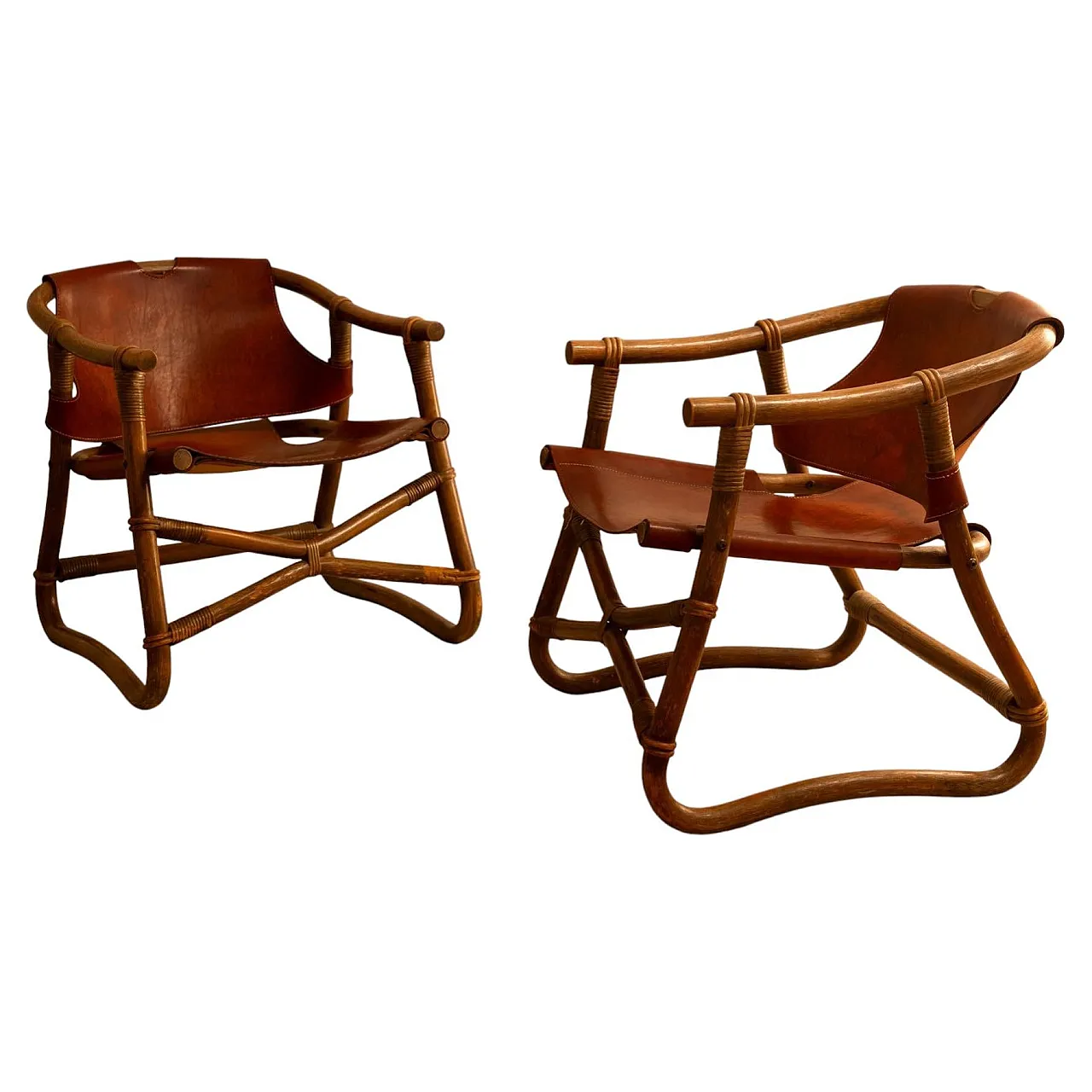Pair of Horsnaes chairs, 1960s 1