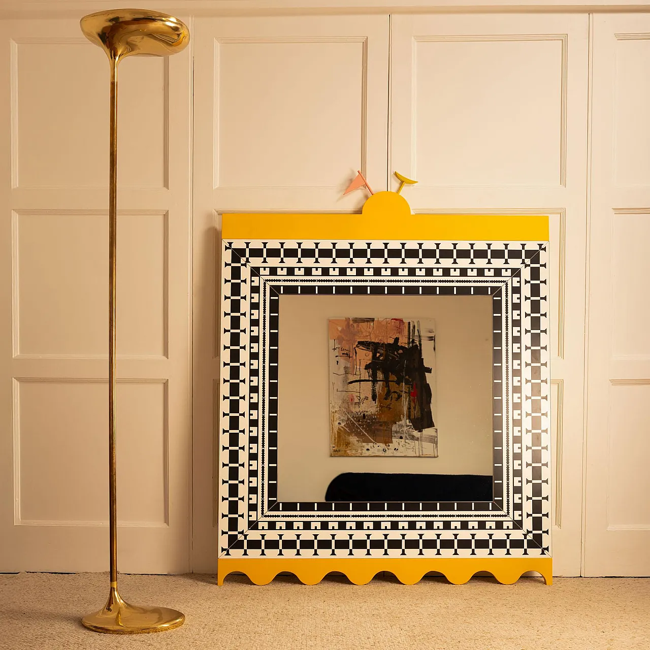 Santoni floor uplighter, 1970s 2