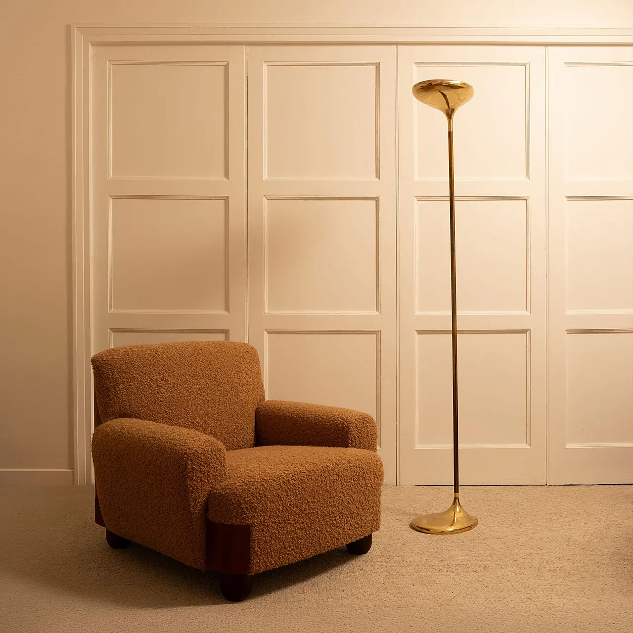 Santoni floor uplighter, 1970s 8