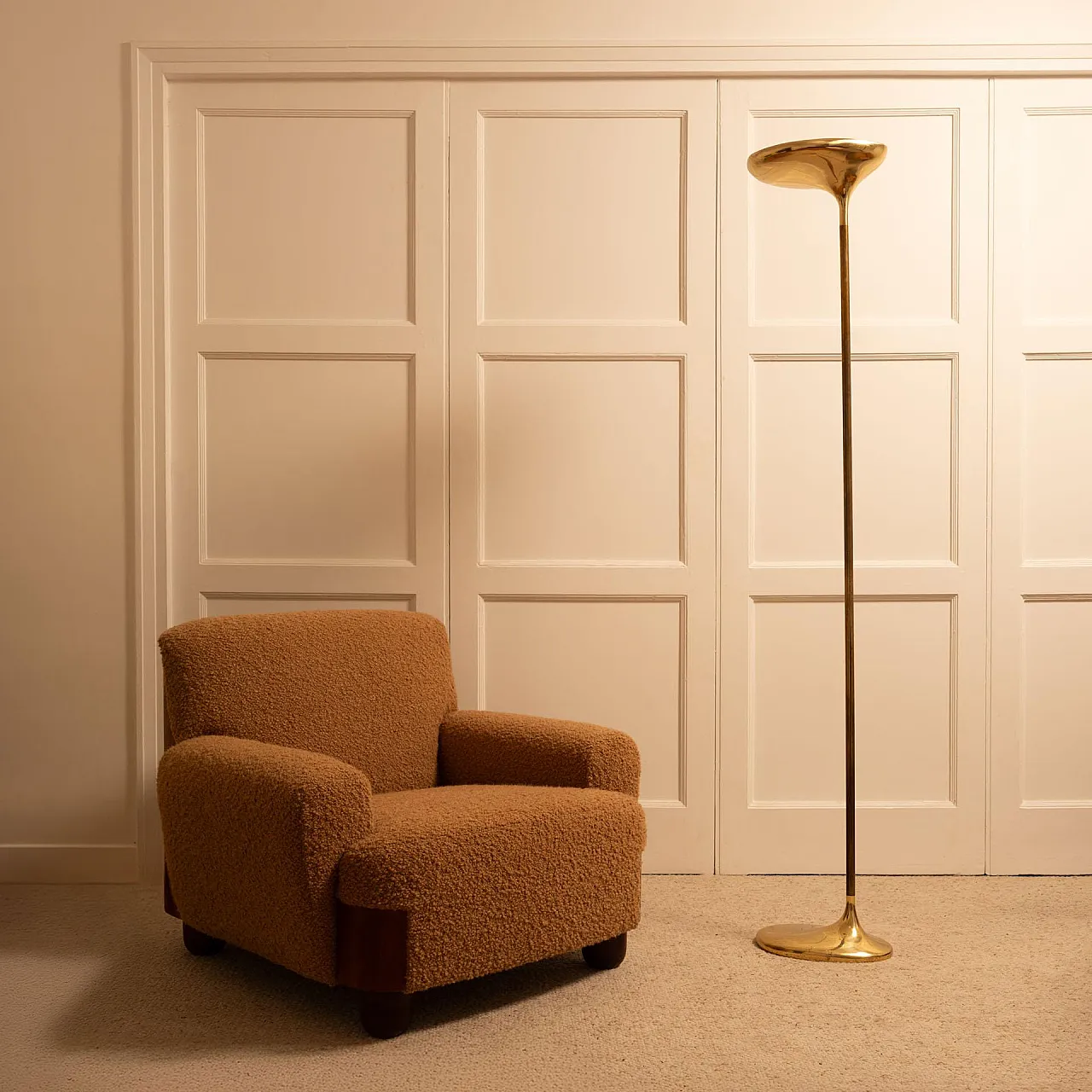 Santoni floor uplighter, 1970s 9